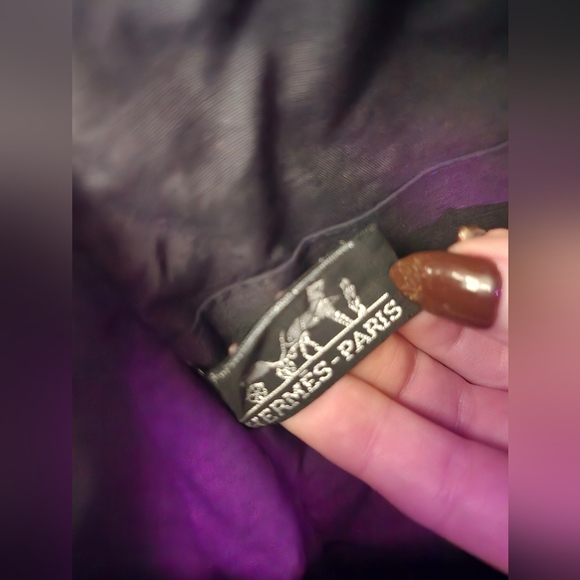 Hermes Black Cosmetic Bag - Picture 6 of 8